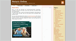 Desktop Screenshot of notaris-online.com
