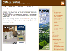 Tablet Screenshot of notaris-online.com
